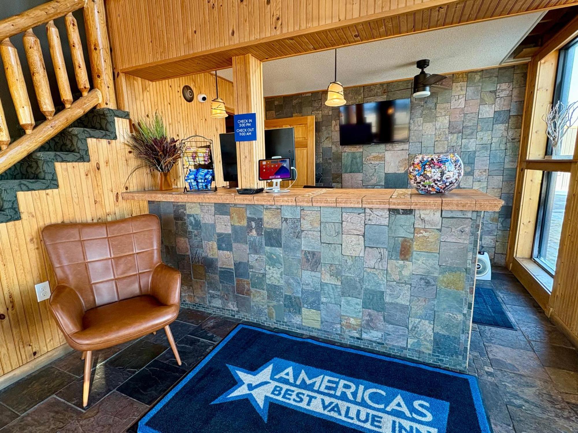 Americas Best Value Inn Wall Exterior foto